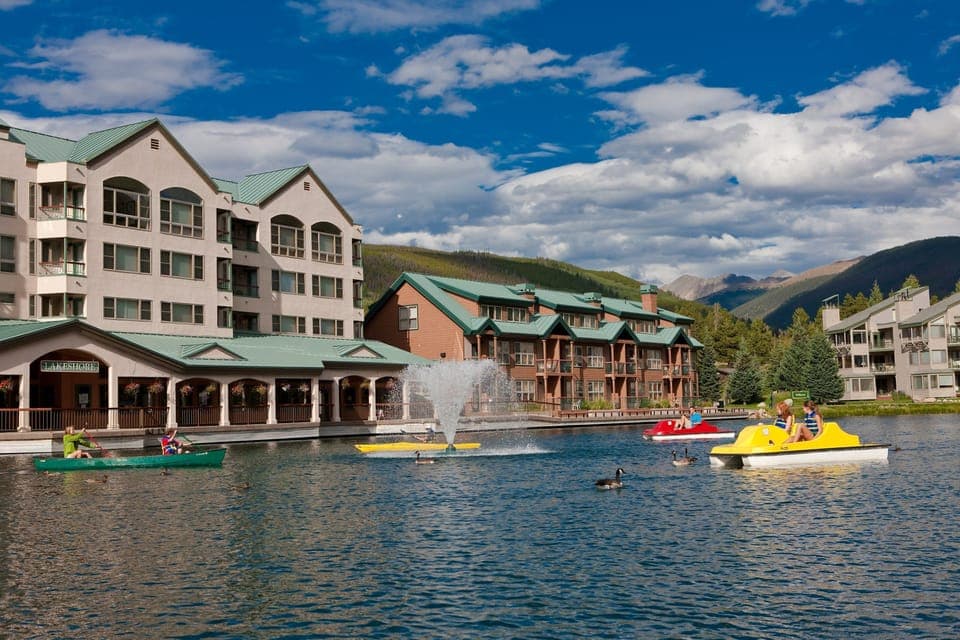 There are a ton of water-based activities in Keystone during the summer.