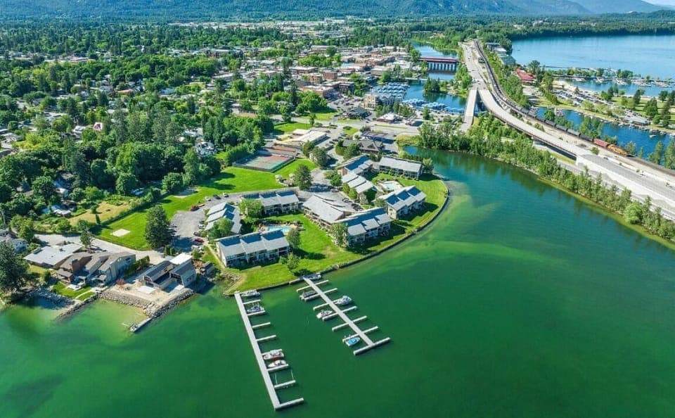 Condo Del Sol is a short walk into down and surround by our beautiful lake!