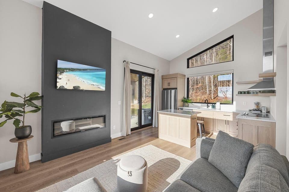 Open Kitchen and Living