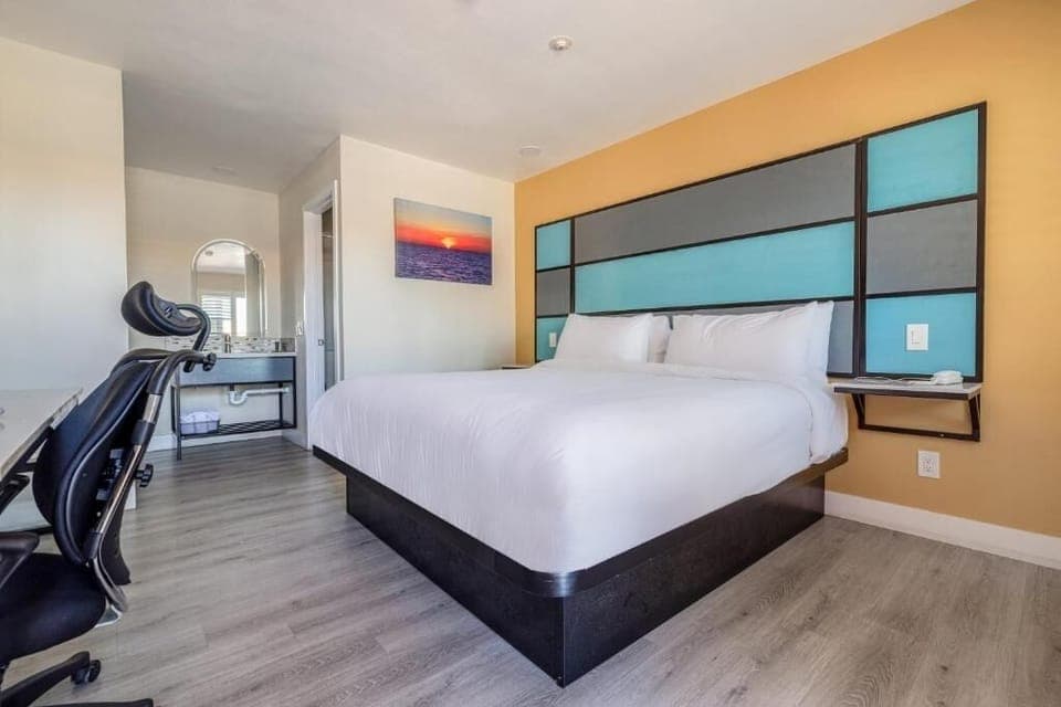 Bedroom. Interior and views may vary based on location and availability.