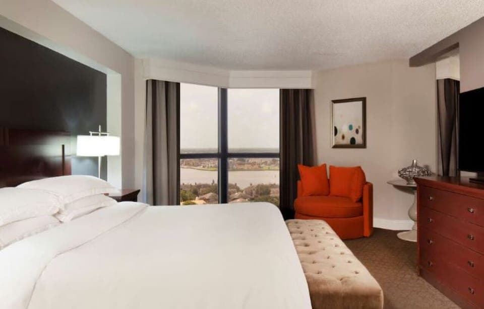 Bedroom. Interior and views may vary based on location and availability.