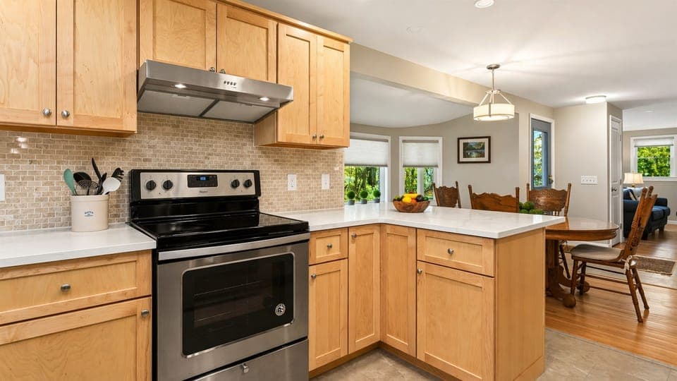 Newly renovated kitchen