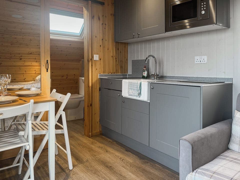 Kitchen | Orchard - High Haume Camping Pods, Dalton-in-Furness