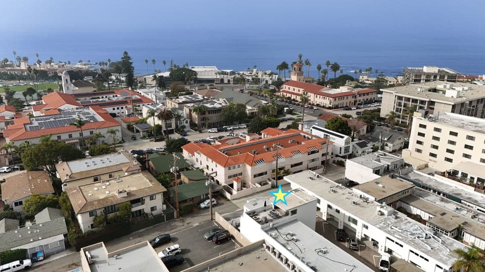 Unique home nestled right in the center of downtown La Jolla near beach & shops.