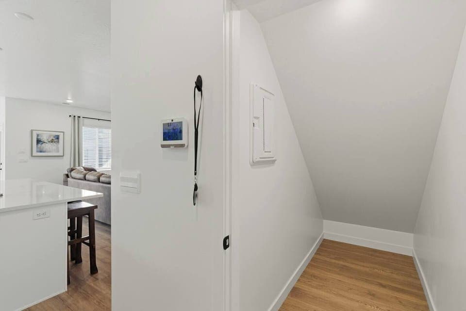 Storage space available on the main level