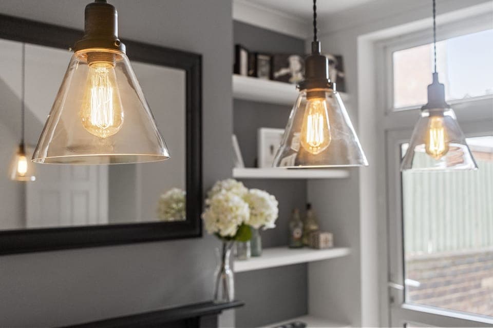 Enjoy meals together in the dining room