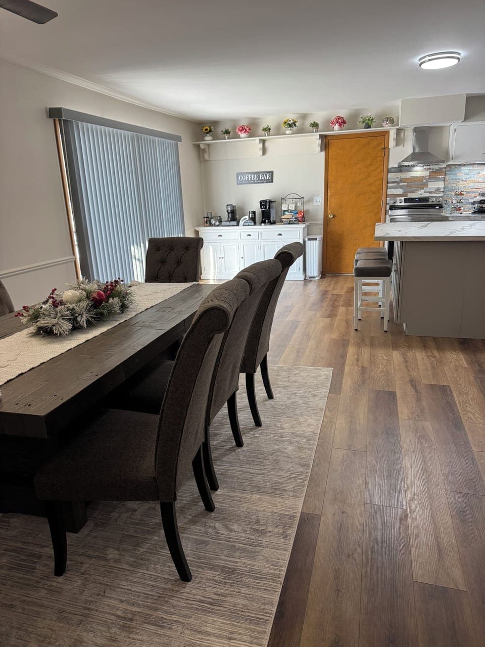 Dining room area