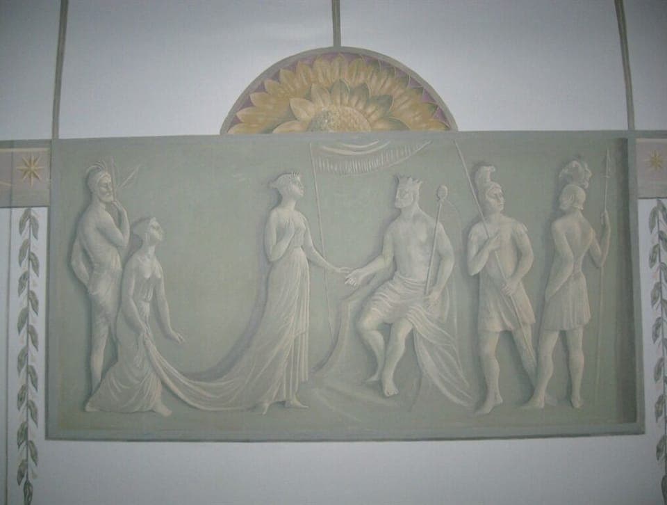 Long Room Trompe L'oeil