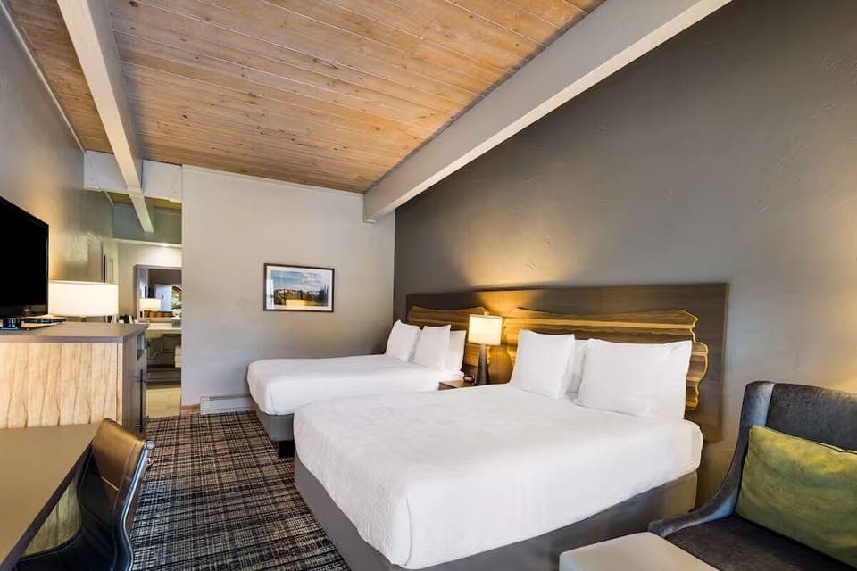 Return to a calm, well-lit room made for rest.