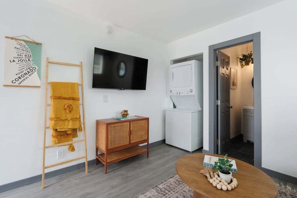 Stream all your favorites on the wall mounted Smart TV