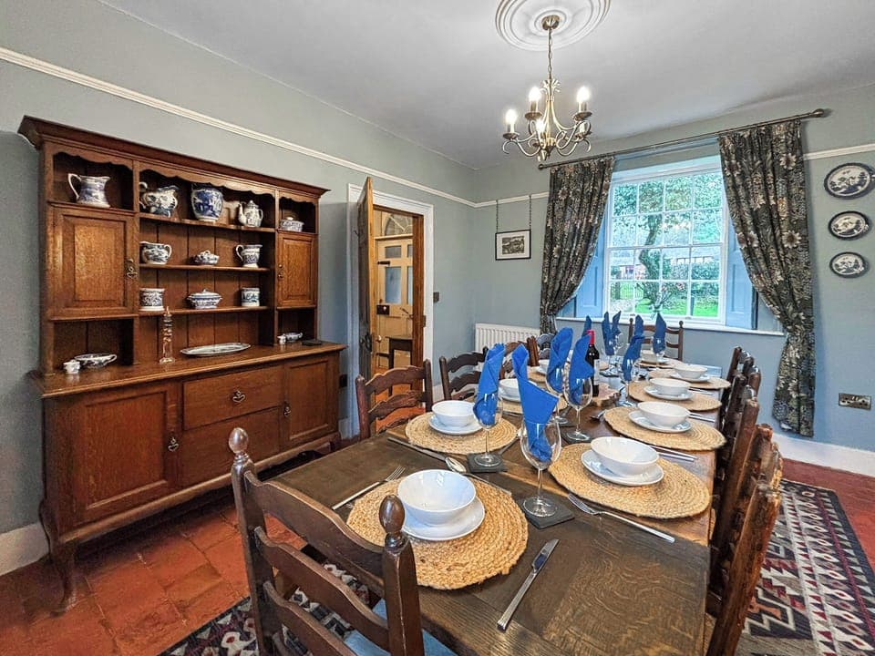 Dining room | Manor Farmhouse, Church Stretton