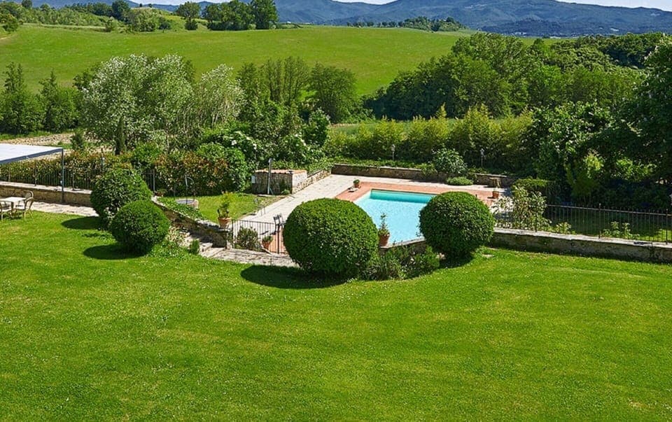 Garden, Landscape, Shrub, Swimming Pool, Lawn, Landscaping, Backyard, Yard, Shade