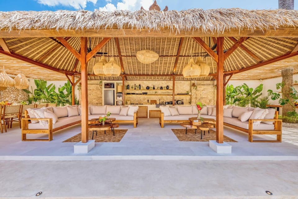 Open concept living area