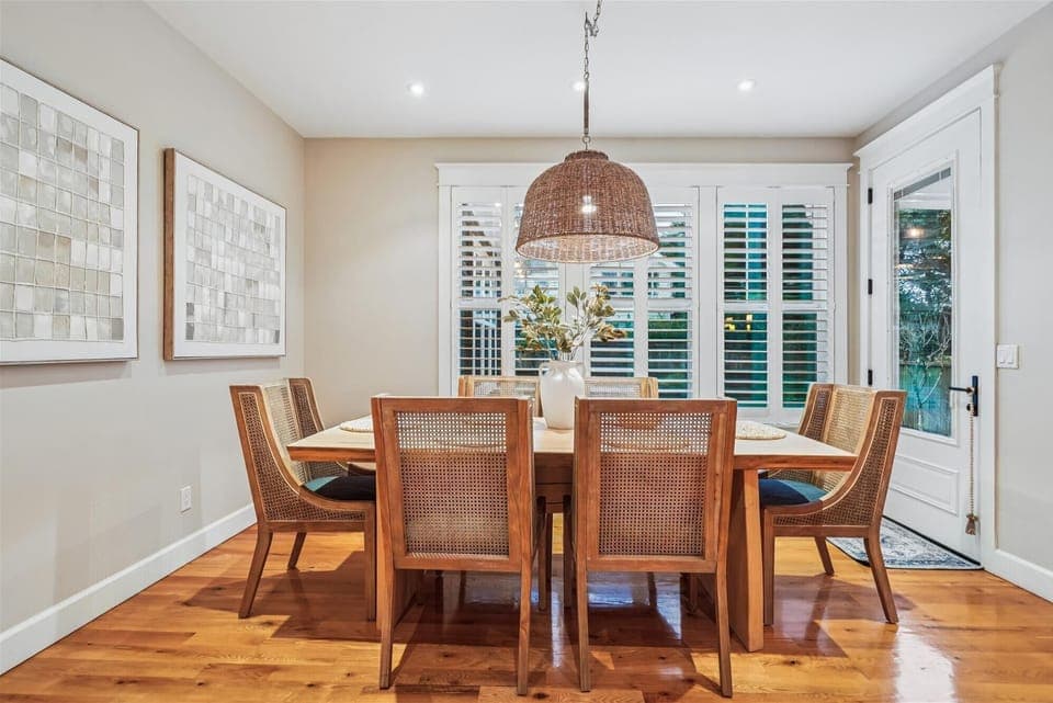 Dining room at Salt and Shore