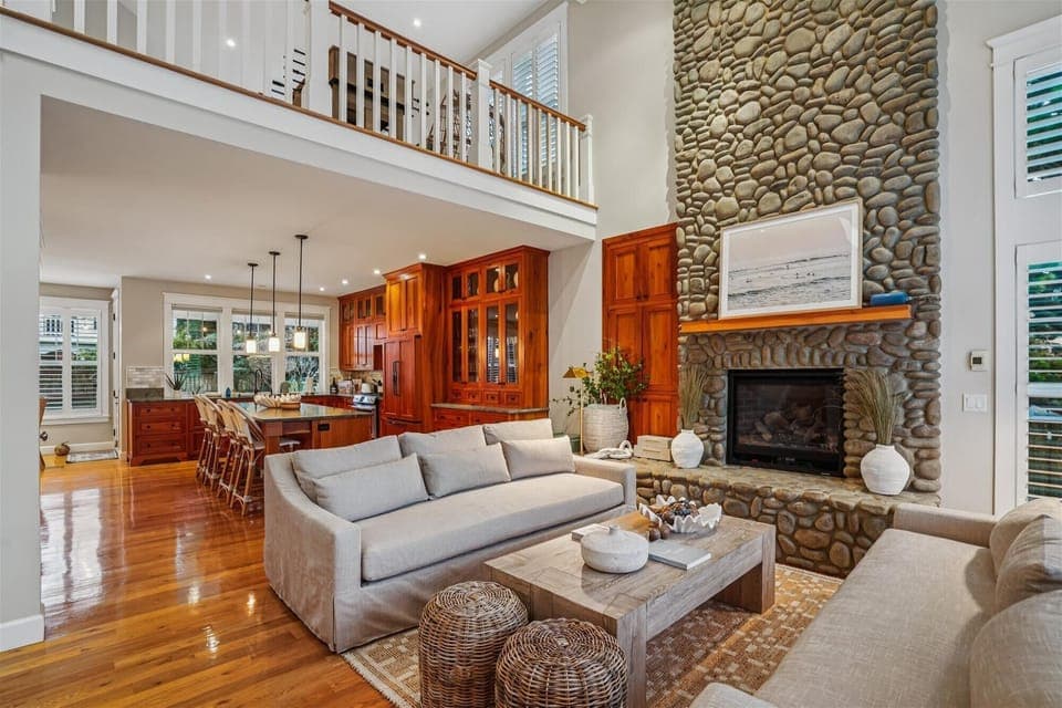 Living room at Salt and Shore