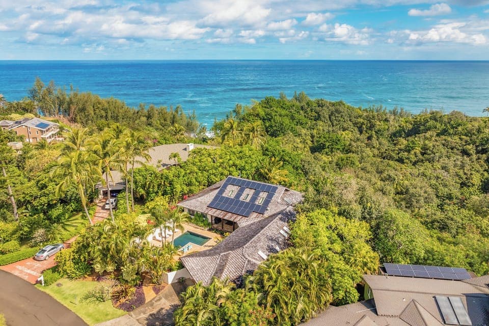 Aerial view of Kapiolani Ocean Villa