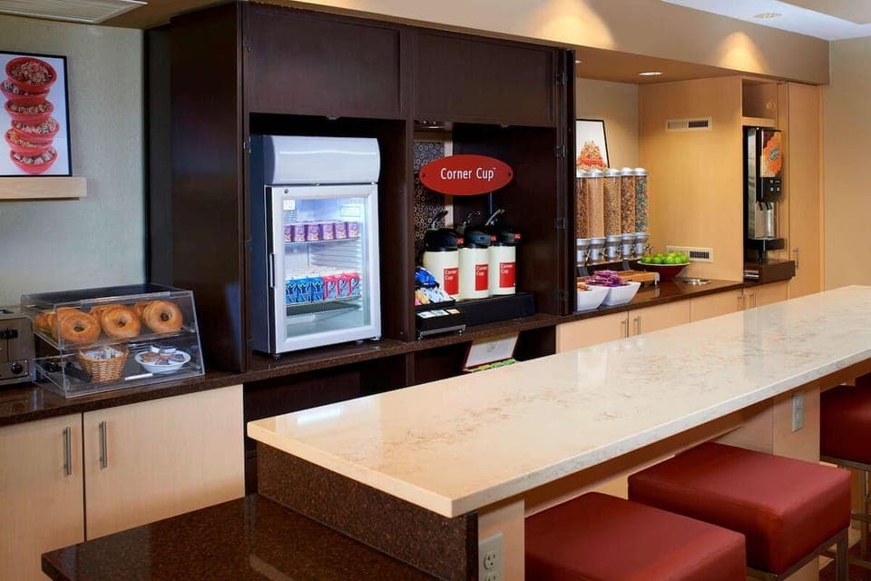 Grab sweet treats and cold drinks whenever hunger strikes.