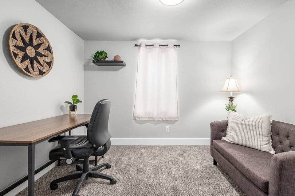 Basement Dedicated Office/Work Space