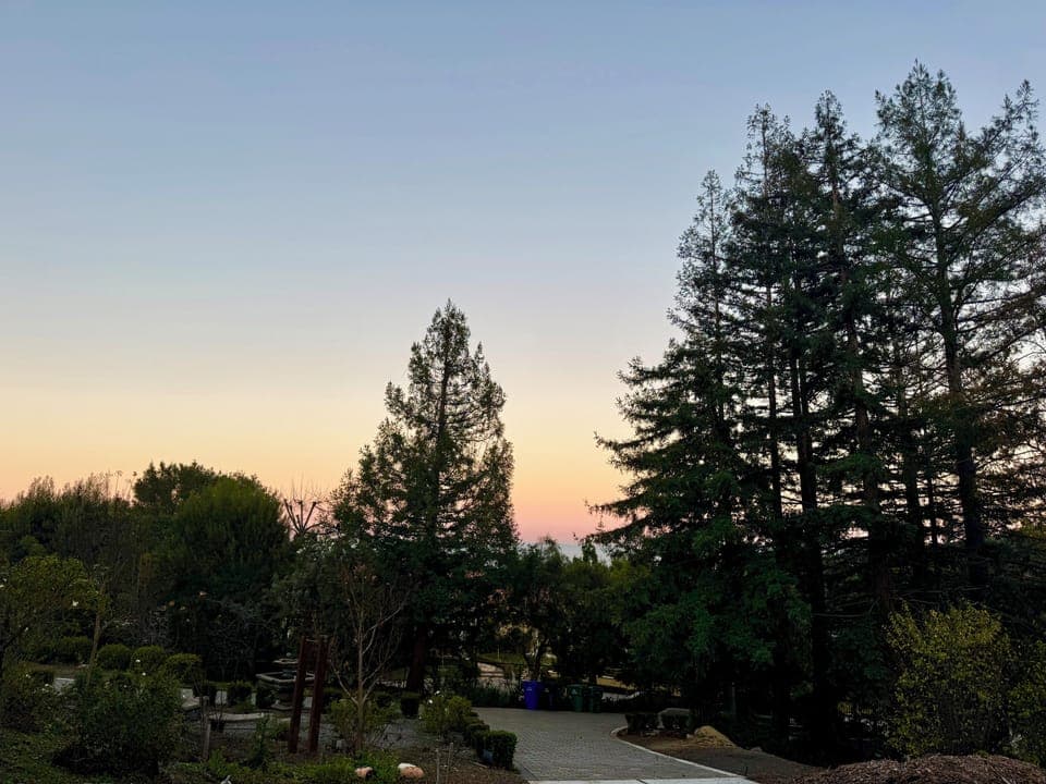 View from outside.  Large outside area with adjacent parking.  Private and quiet