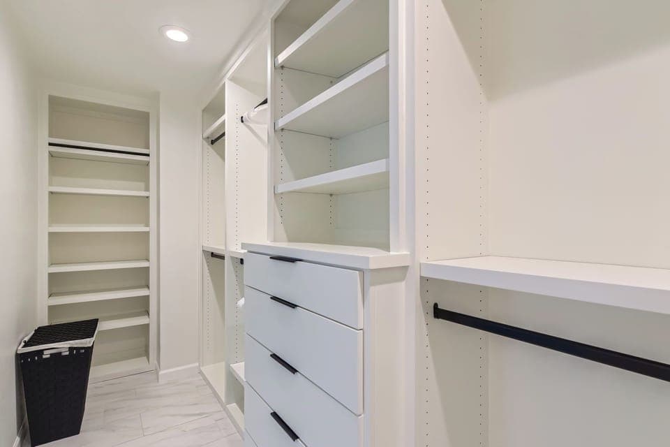 Incredible large walk-in closet