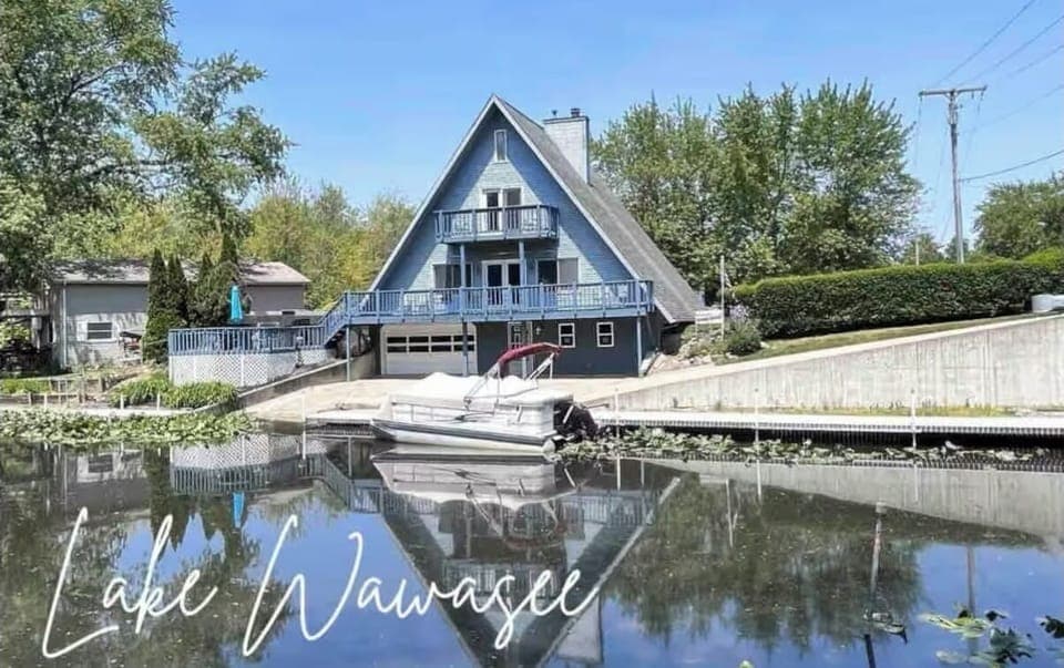 Channel Front A-frame Retreat