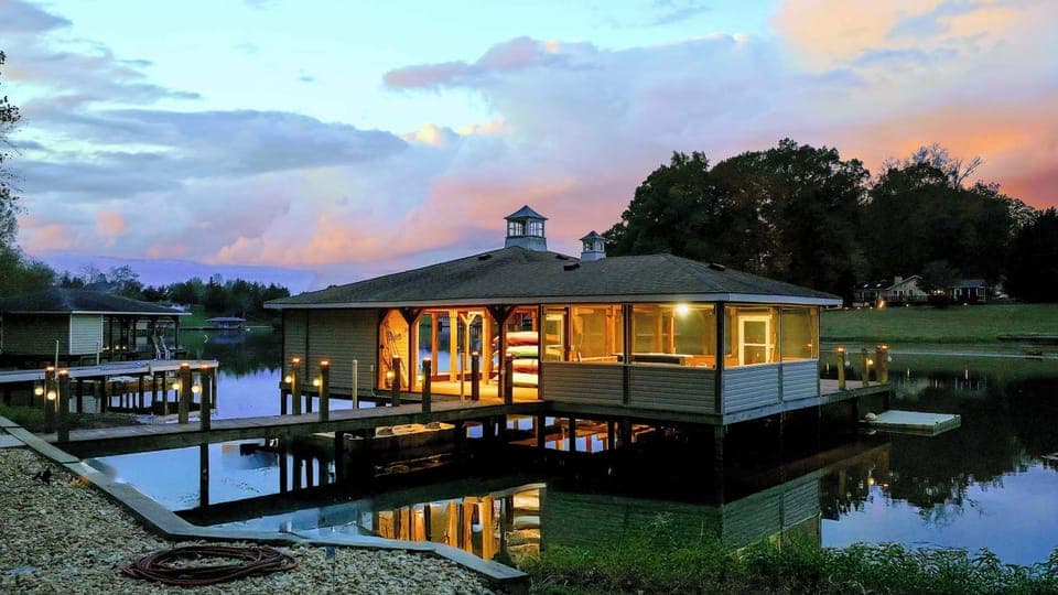 Dock your boat right at the property — no ramp, no marina, no waiting.
