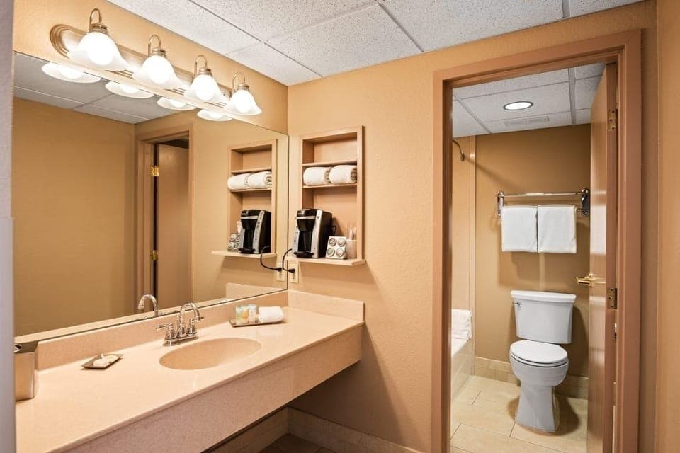 Start your day smoothly with a clean, convenient bathroom setup.