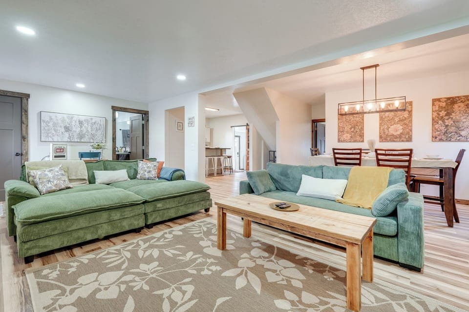 Decatur Vacation Rental | 3BR | 2BA | 1,500 Sq Ft | Stairs Required