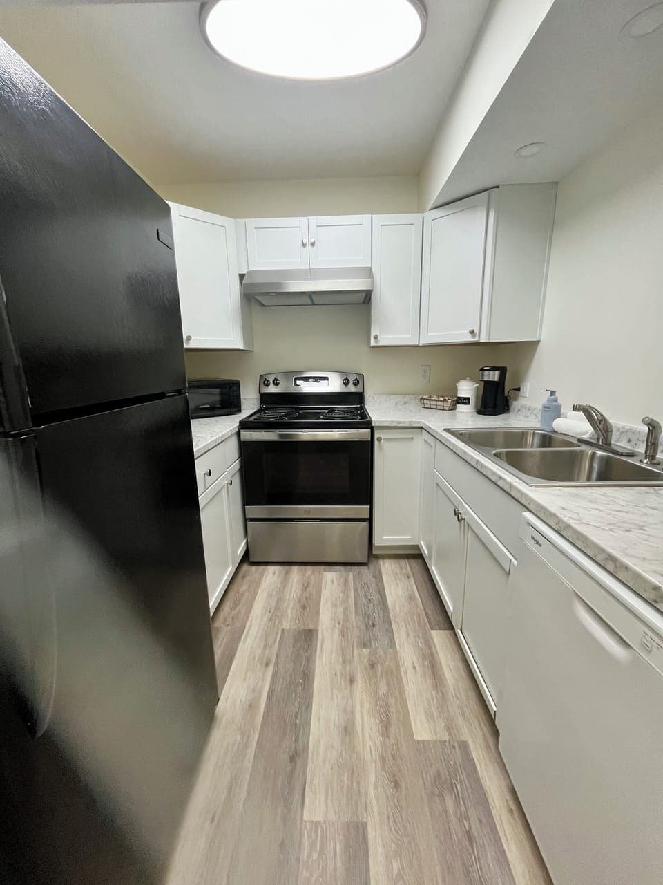 Remodeled Galley Kitchen