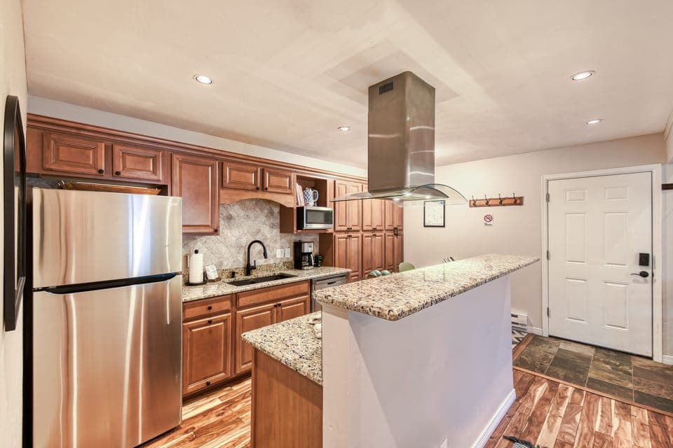 Your gourmet kitchen perfect for preparing memorable meals during your stay.