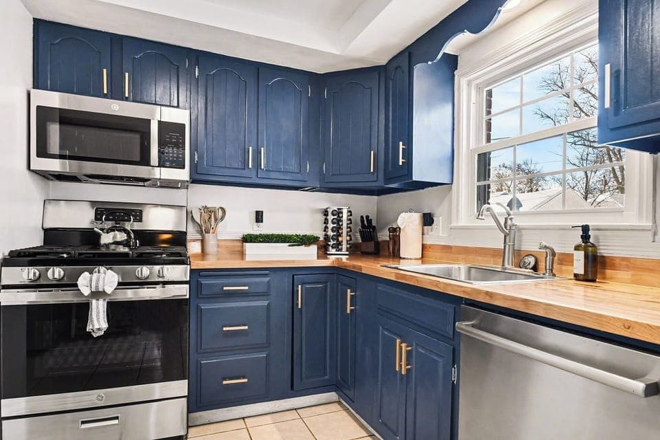 Coffee station ready for mornings
