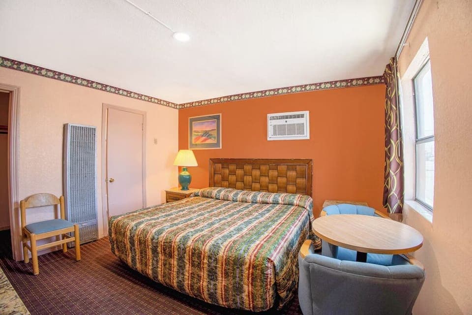 Bedroom. Interior and views may vary based on location and availability