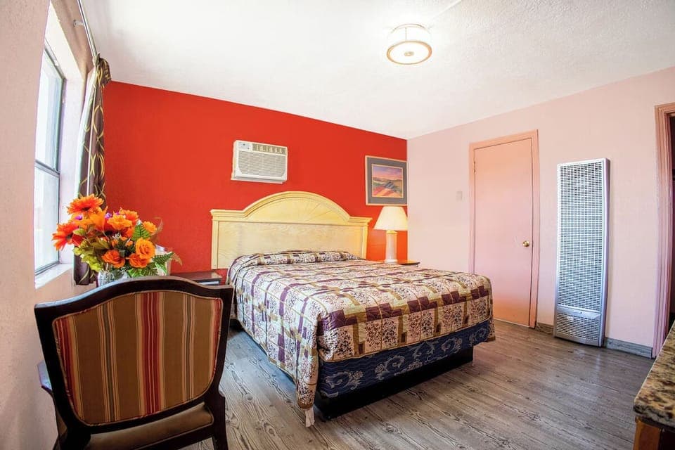 Bedroom. Interior and views may vary based on location and availability