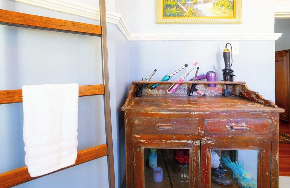 Ensuite bathroom with shower