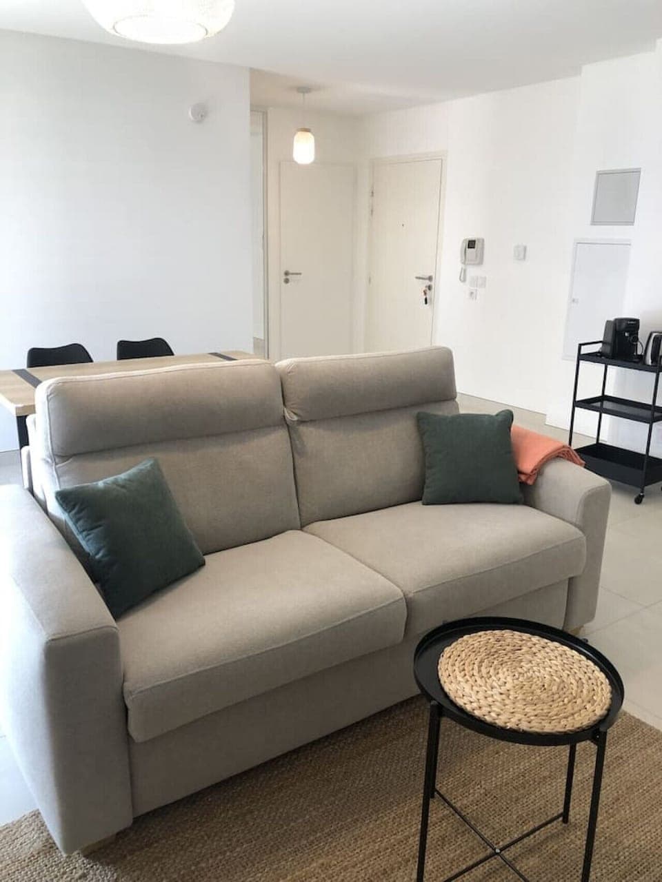 Salon et canapé lit double