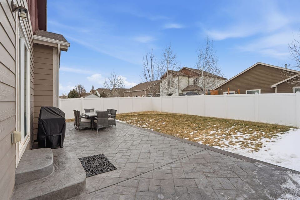 Back patio