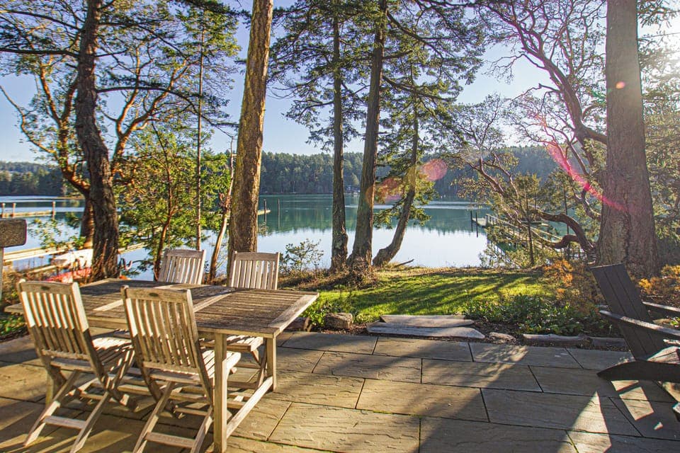 Enjoy the morning view of Mitchell Bay

*There is access to the water via stairs**
NO DOCK ACCESS