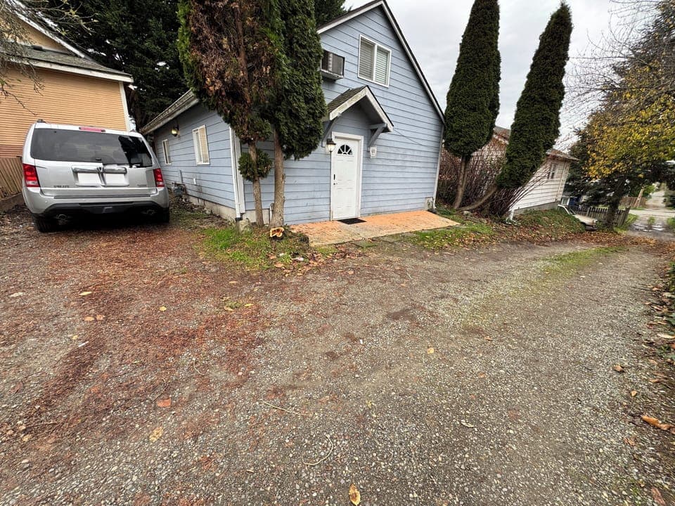 Front Door / Parking spot