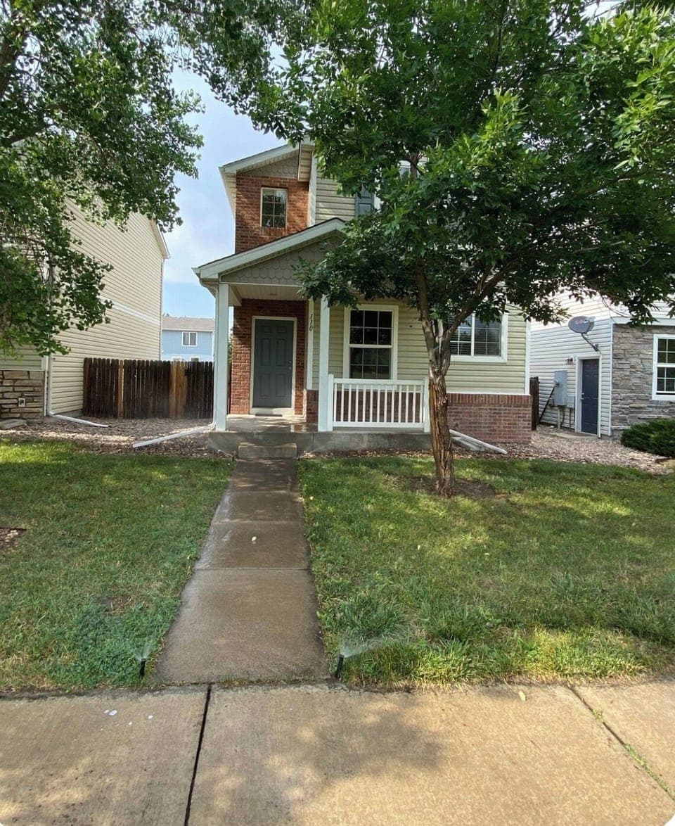 Front of the home