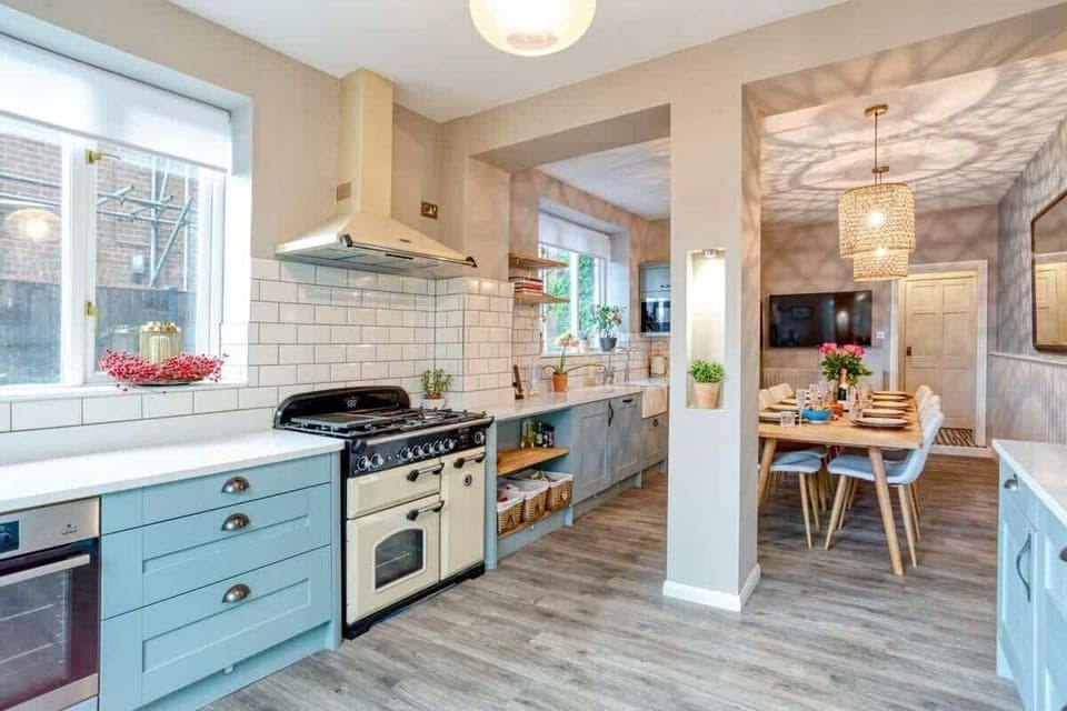 Kitchen & Dining: Bright, modern space perfect for culinary adventures and shared meals!