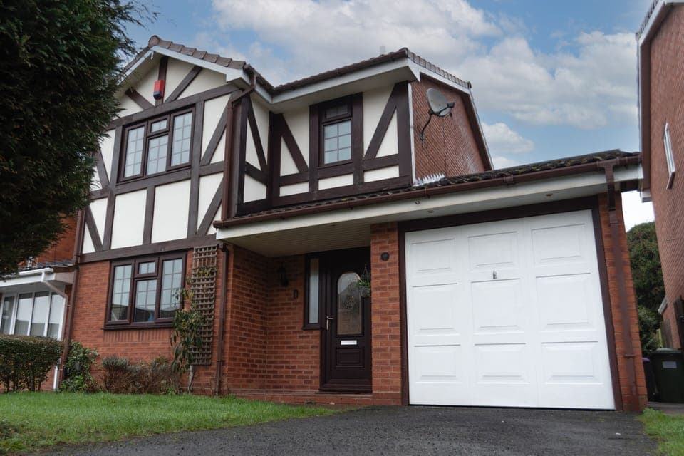 A large, spacious home with a private driveway accommodating up to two large vans or four cars, plus additional on-street parking in the sought-after location of The Rock, Telford.