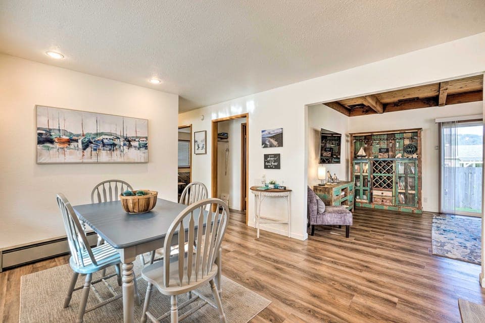 View as you walk in front door also downstairs dining room.