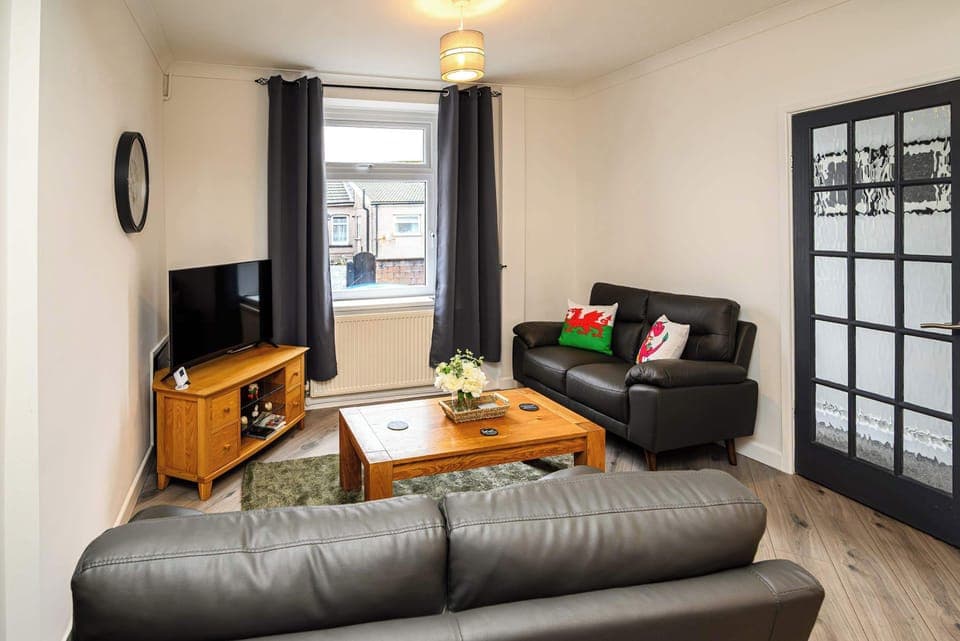 Open plan living area