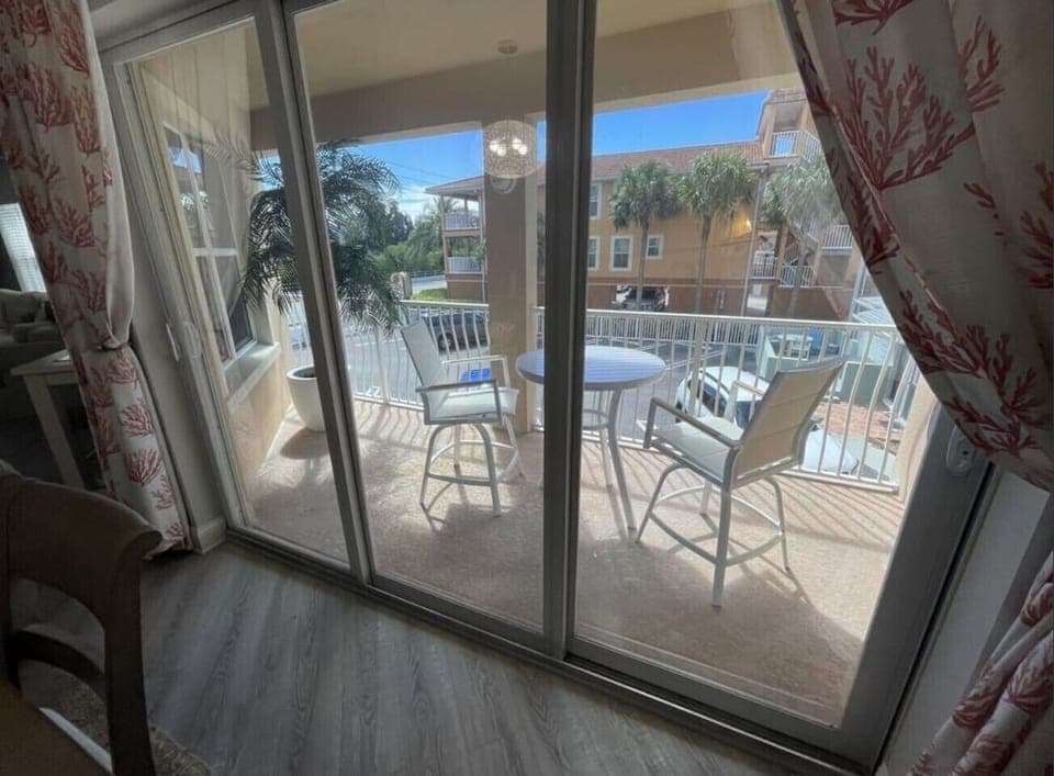Private balcony