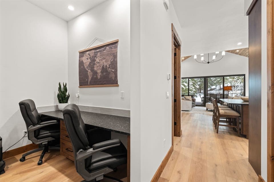Office desk for two