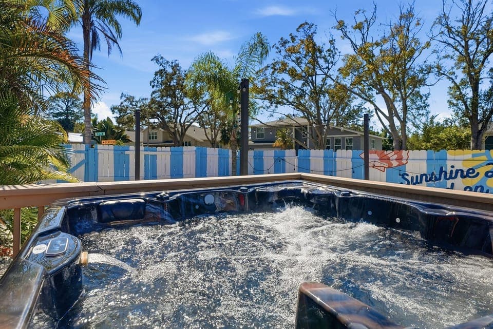 Slip into bubbles and let the world melt away—your private hot tub escape awaits