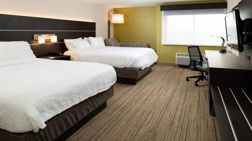 Bedroom. Interior and views may vary based on location and availability.