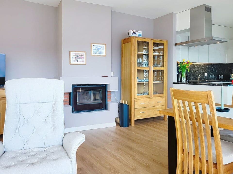 Furniture, Interior Design, Flooring, Floor, Wall, Wood, Room, Ceiling, Table, Cabinetry