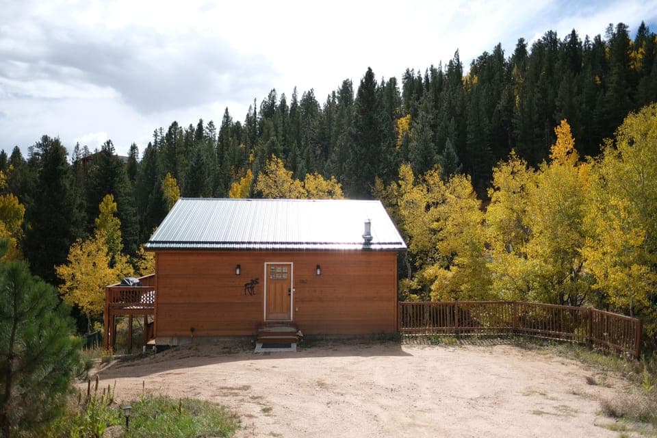 Aspen season is a great time to visit our lovely cabin. 
