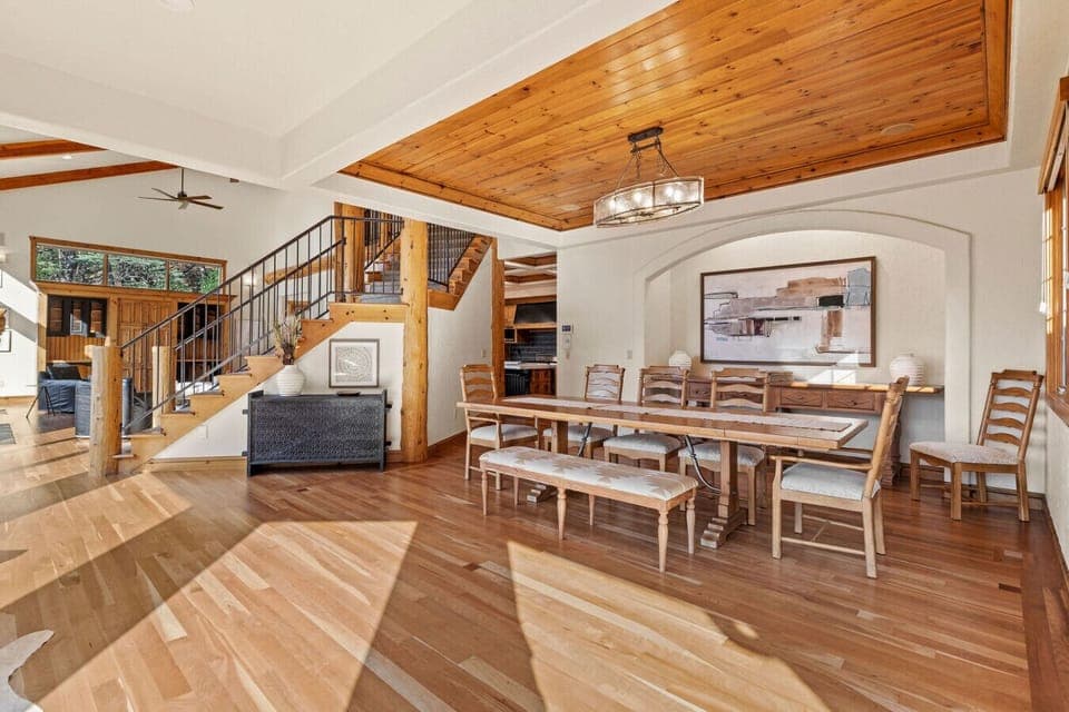 Perfect space for family dinners and late-night conversations together.